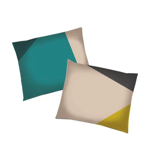 Auping Diagonal AUP Aqua blue - Tyynynpäällinen - 60x63 cm